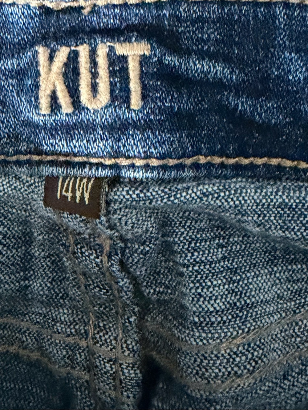 Kut from the Kloth Blue Denim Jeans - Picture 2 of 5